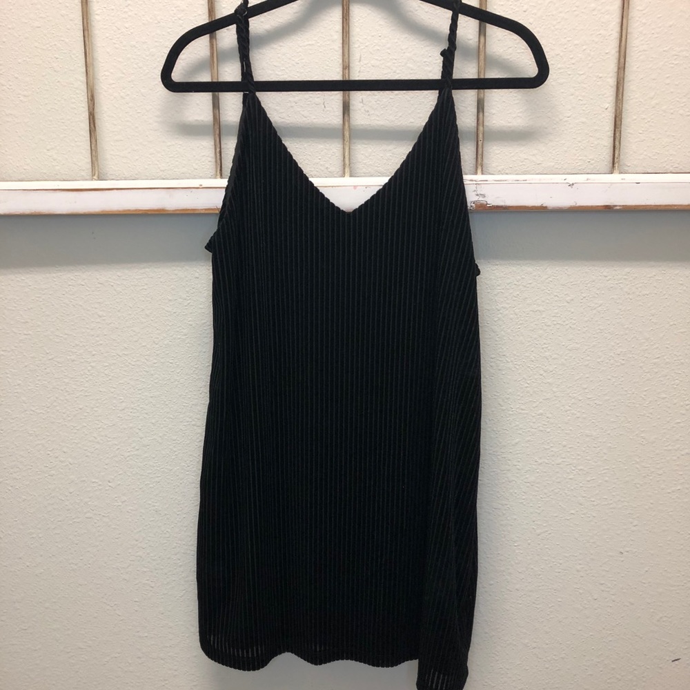 Wild fable size S velvet black dress